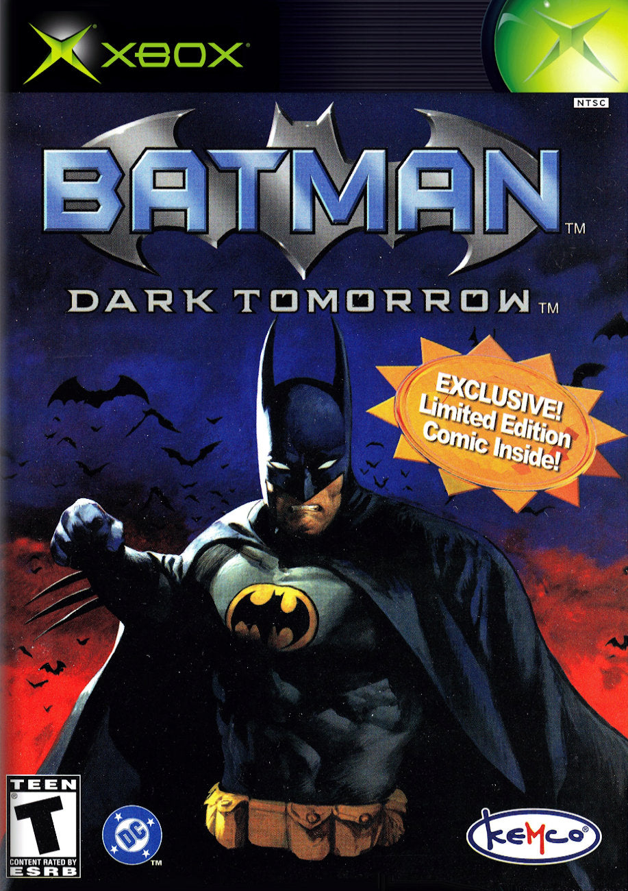 Batman Dark Tomorrow XBOX Original USED *SEE NOTE*