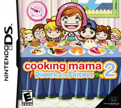 Cooking Mama 2 Dinner with Friends Nintendo DS USED