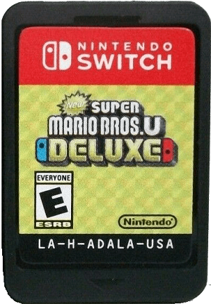 New Super Mario Bros U Deluxe Nintendo Switch LOOSE