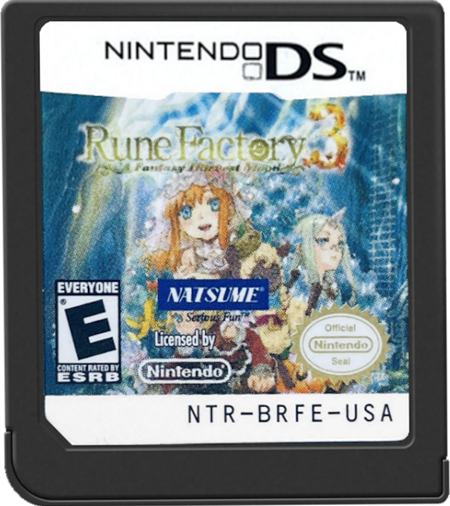 Rune Factory 3: A Fantasy Harvest Moon Nintendo DS LOOSE – Orbit DVD