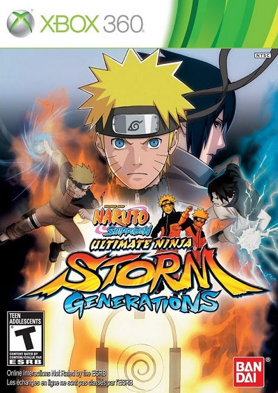 Naruto Shippuden Ultimate Ninja Storm Generations XBOX 360 USED