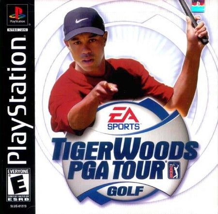 Tiger Woods PGA Tour Golf Playstation 1 USED