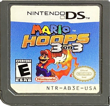 Mario Hoops 3 on 3 Nintendo DS LOOSE
