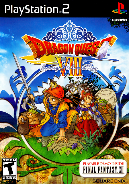 Dragon Quest VIII [Missing Demo Disc] Playstation 2 USED *SEE NOTE*
