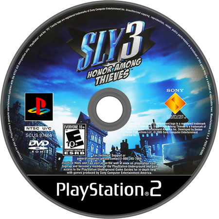 Sly 3 Honor Among Thieves Playstation 2 LOOSE