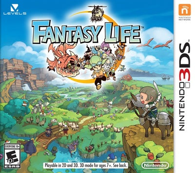 Fantasy Life Nintendo 3DS USED