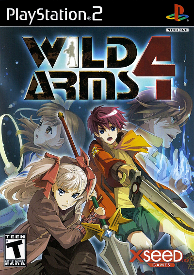 Wild Arms 4 [NO MANUAL] Playstation 2 USED