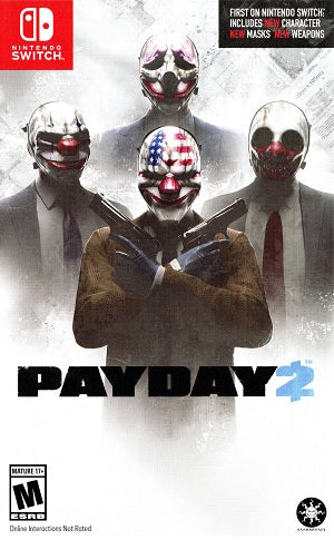 Payday 2 Nintendo Switch USED