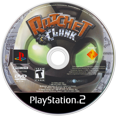 Ratchet & Clank Playstation 2 LOOSE