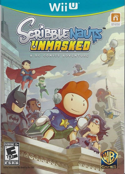 Scribblenauts Unmasked: A DC Comics Adventure Nintendo Wii U USED