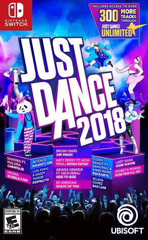 Just Dance 2018 Nintendo Switch USED