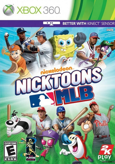 Nicktoons MLB XBOX 360 USED