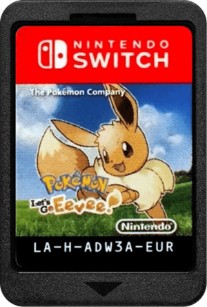 Pokemon Let's Go Eevee Nintendo Switch LOOSE
