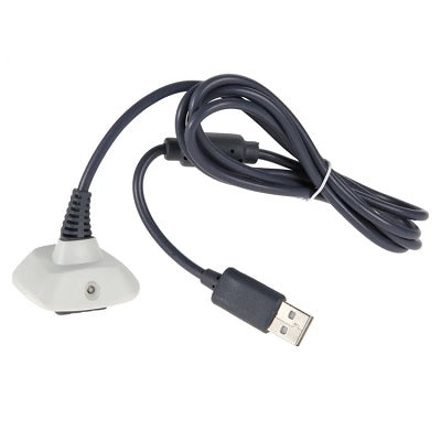 Xbox 360 Controller Charging Cable - White NEW