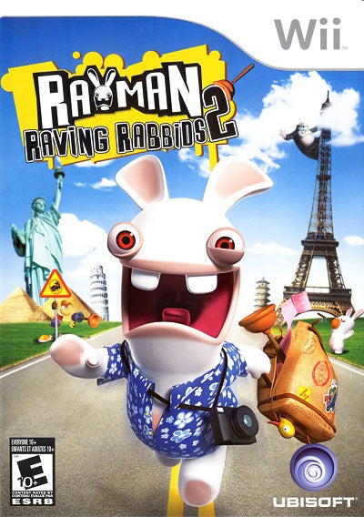 Rayman Raving Rabbids 2 Nintendo Wii USED