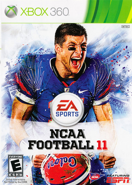 NCAA Football 11 XBOX 360 USED