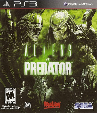 Aliens vs. Predator Playstation 3 USED