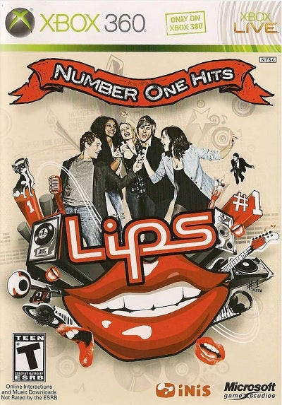 Lips: Number One Hits XBOX 360 USED