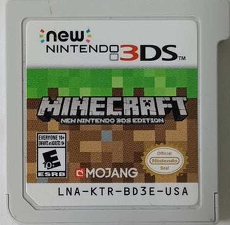 Minecraft NEW Nintendo 3DS LOOSE