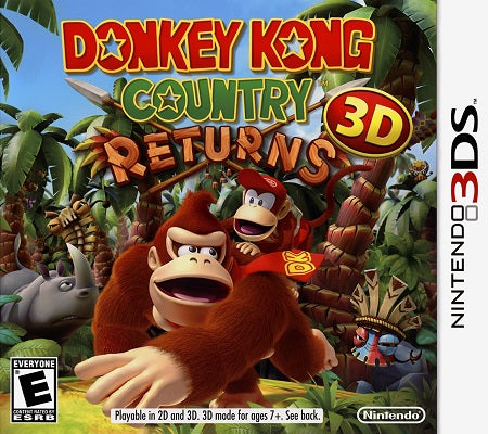 Donkey Kong Country Returns 3D Nintendo 3DS
