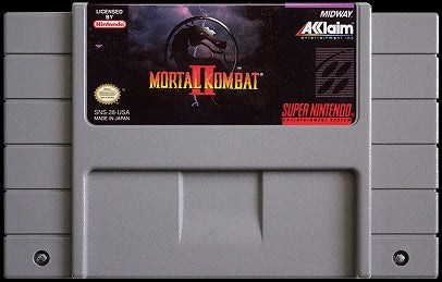 Mortal Kombat II Super Nintendo LOOSE