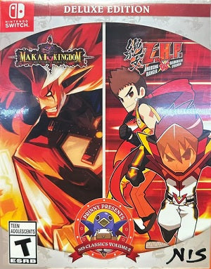Prinny Presents NIS Classics Volume 2: Makai Kingdom: Reclaimed and Rebound / ZHP Unlosing Ranger vs. Darkdeath Evilman [Deluxe Edition] Nintendo Switch NEW