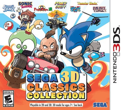 Sega 3D Classics Collection Nintendo 3DS USED