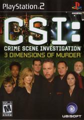 CSI 3 Dimensions of Murder Playstation 2 USED