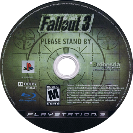 Fallout 3 Playstation 3 LOOSE