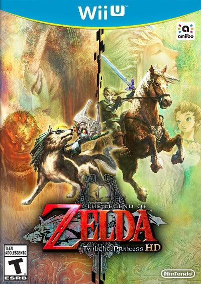 Zelda Twilight Princess HD Nintendo Wii U USED