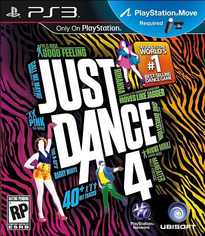 Just Dance 4 Playstation 3 USED