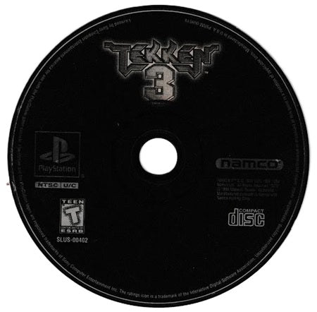 Tekken 3 [Greatest Hits] Playstation 1 LOOSE