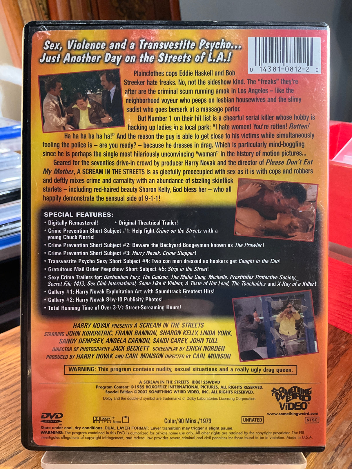 A Scream in the Streets (DVD) USED