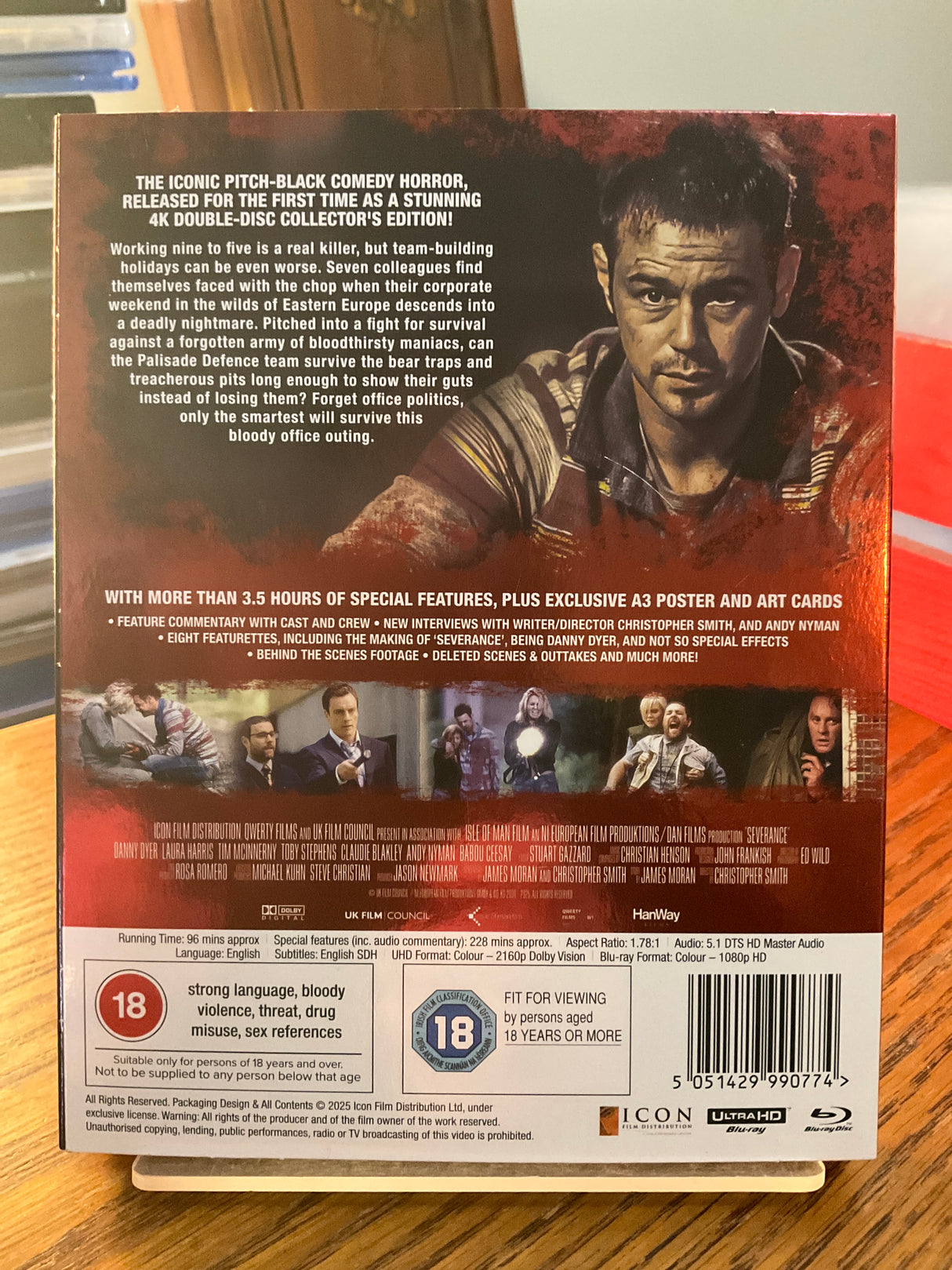 Severance (4K UHD, Limited Edition, Region Free/B) w/SLIP USED