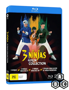 3 Ninjas: 4 Film Collection (Region Free)