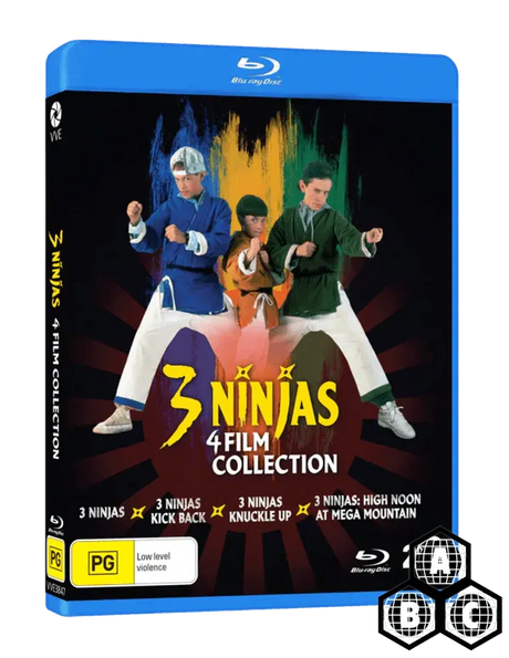 3 Ninjas: 4 Film Collection (Region Free)