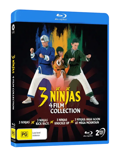 3 Ninjas: 4 Film Collection (Region Free) – Orbit DVD