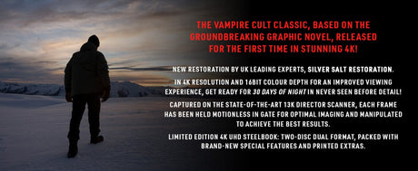 30 Days of Night (4K UHD, Limited Edition Steelbook, Region Free) - New 4K UHD