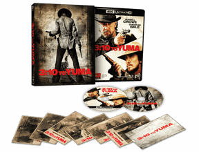 3:10 To Yuma (2007) (4K UHD/Blu - Ray, Limited Edition w/Lenticular Hardcase, Region Free) - New 4K UHD