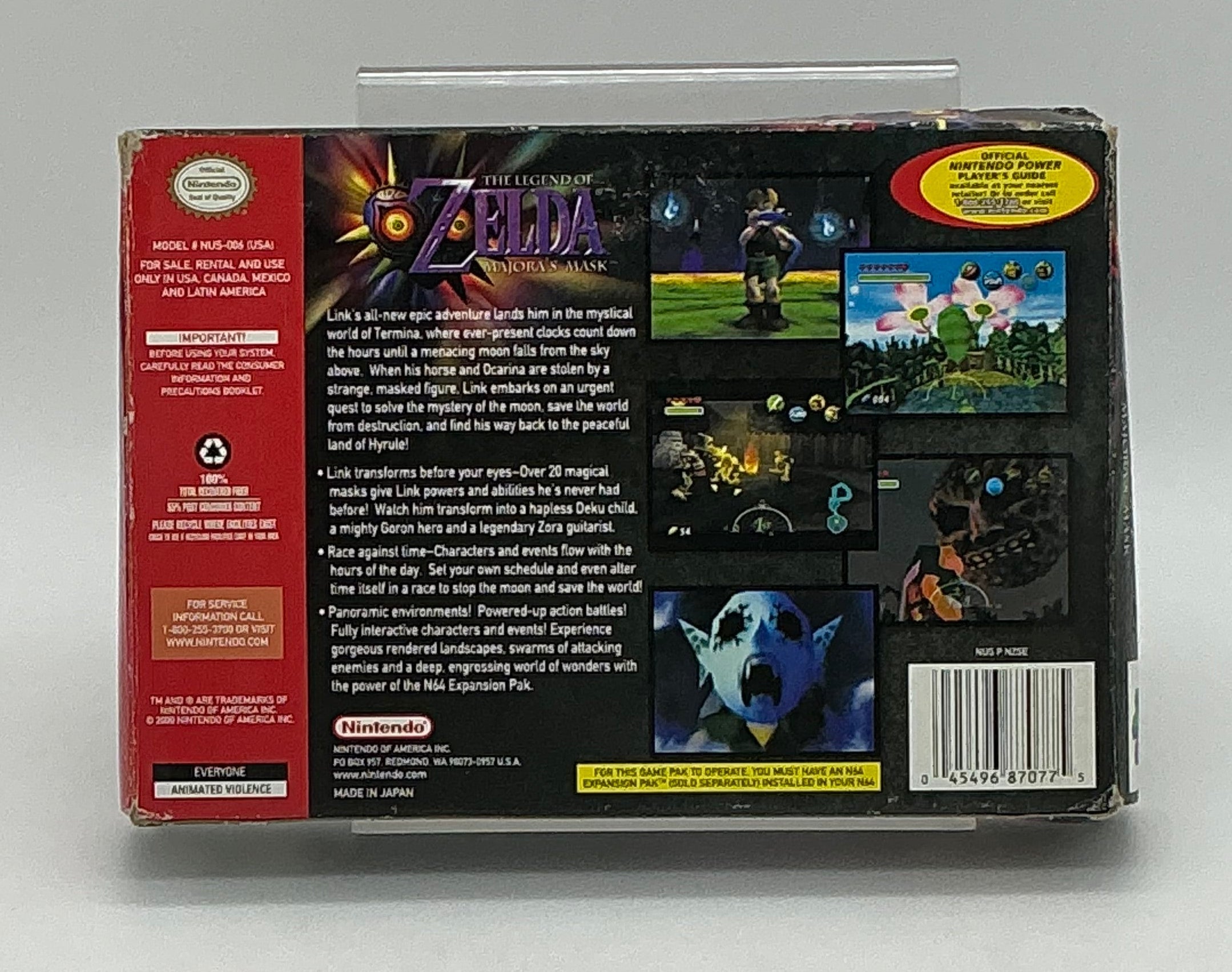 Zelda Majora's Mask [Collector's Edition] Nintendo 64 USED – Orbit DVD