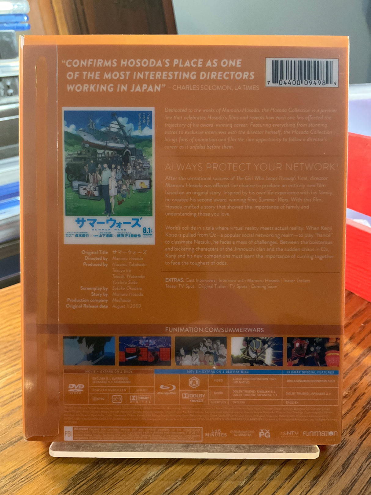 Summer Wars w/SLIP AND BOOKLET USED