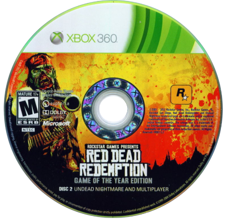 Red Dead Redemption [Game of the Year] XBOX 360 LOOSE