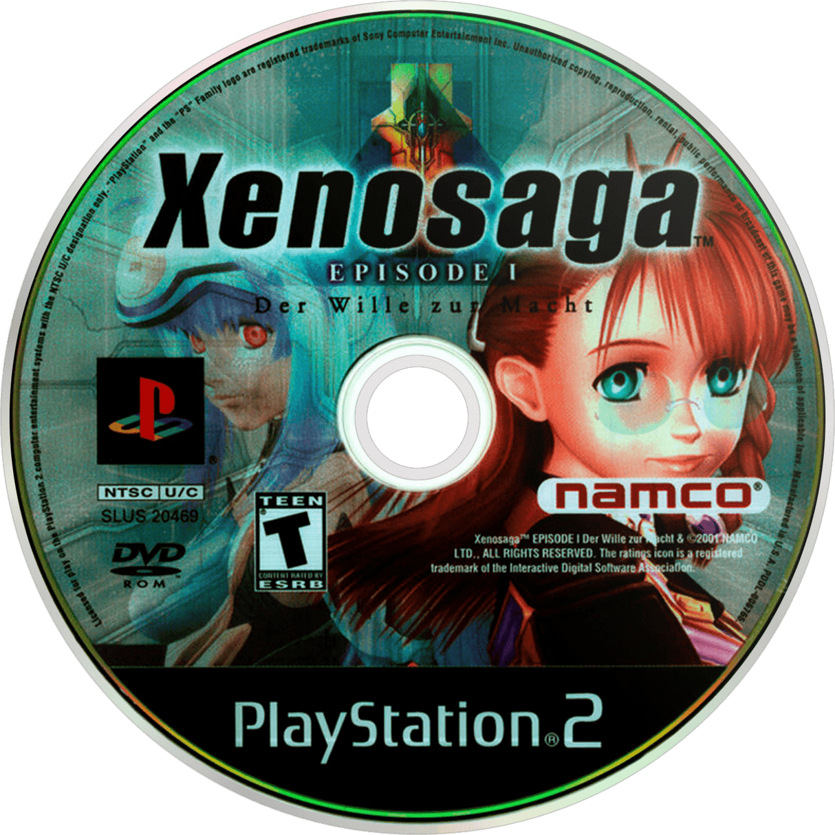 Xenosaga Episode 1 Playstation 2 LOOSE