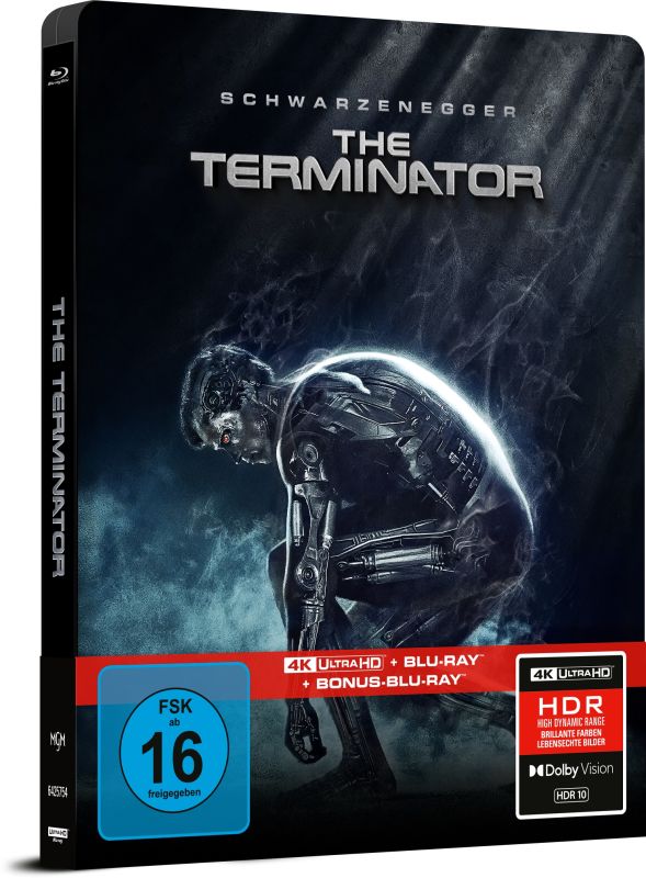 The Terminator (4K UHD, Capelight LE Steelbook, Region Free/B) Cover B
