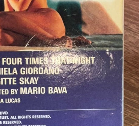 Four Times That Night USED DVD *SEE NOTE*