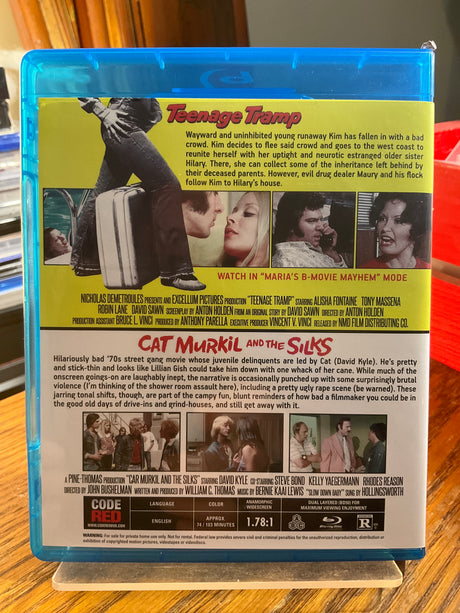 Teenage Tramp/Cat Murkil and the Silks Double Feature USED