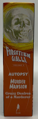 Forgotten Gialli: Volume 3 Limited Edition USED