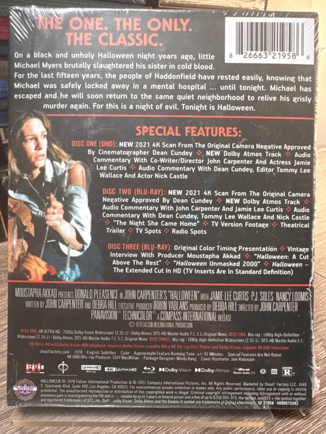 Halloween (4K UHD, Collector's Edition) w/HARDCASE