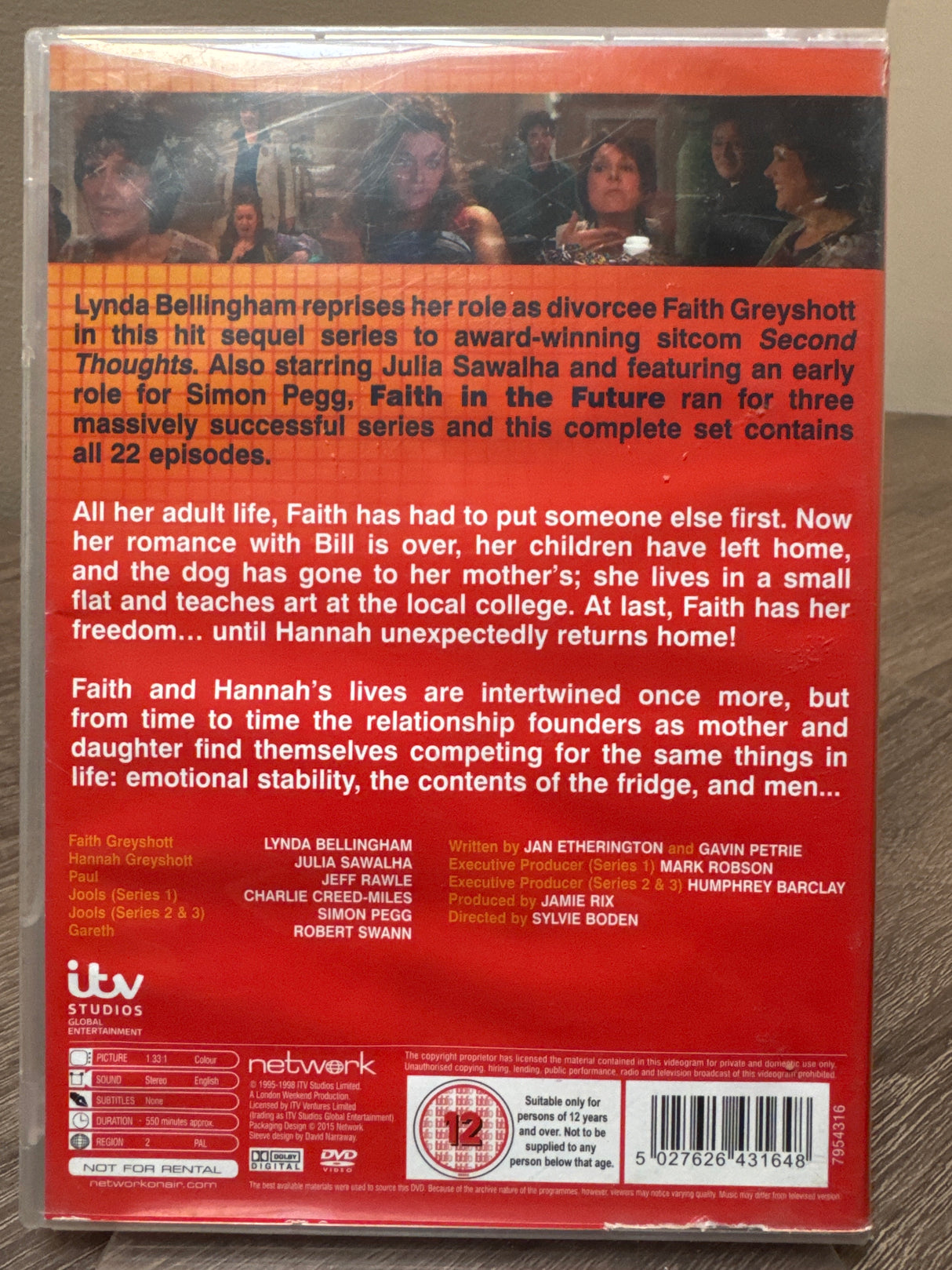 Faith in the Future: The Complete Series (DVD, Region B) USED