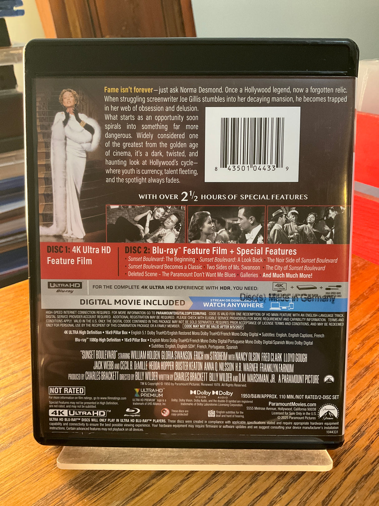 Sunset Boulevard (4K UHD) USED